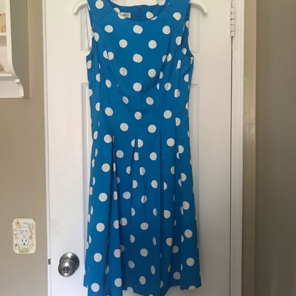 dress barn polka dot dress